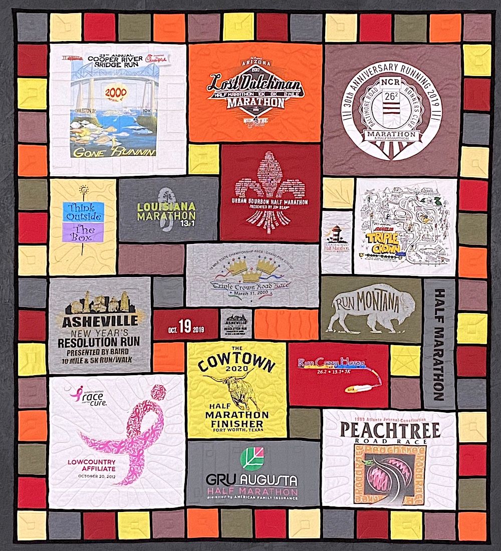 How to Make a Stained-Glass T-shirt Quilt